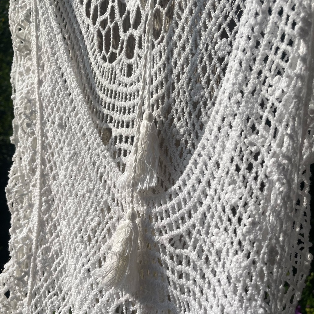 Open Back Crochet Cover Up - Picture 9 of 10